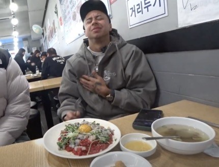 你的林皇，生食之王！林加德在韓國嘗試吃活章魚