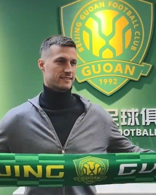 博主：斯帕吉奇已隨國安隊抵達上海，本周末對陣申花具備出場條件