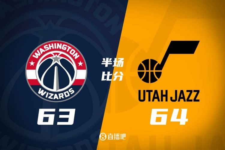 狀元之爭(zhēng)！半場(chǎng)戰(zhàn)報(bào)：奇才63-64落后爵士 薩爾20分&塞克斯頓16分